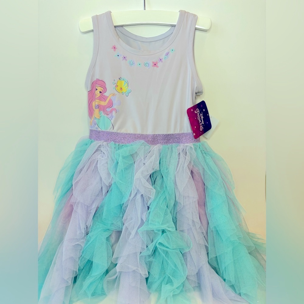 NWT Disney Little Mermaid Tulle Dress